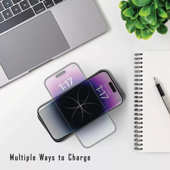 Pocket Juice Wireless Pro, 10,000mAh Portable Power Bank with Wireless Charging - Picture 4 of 6